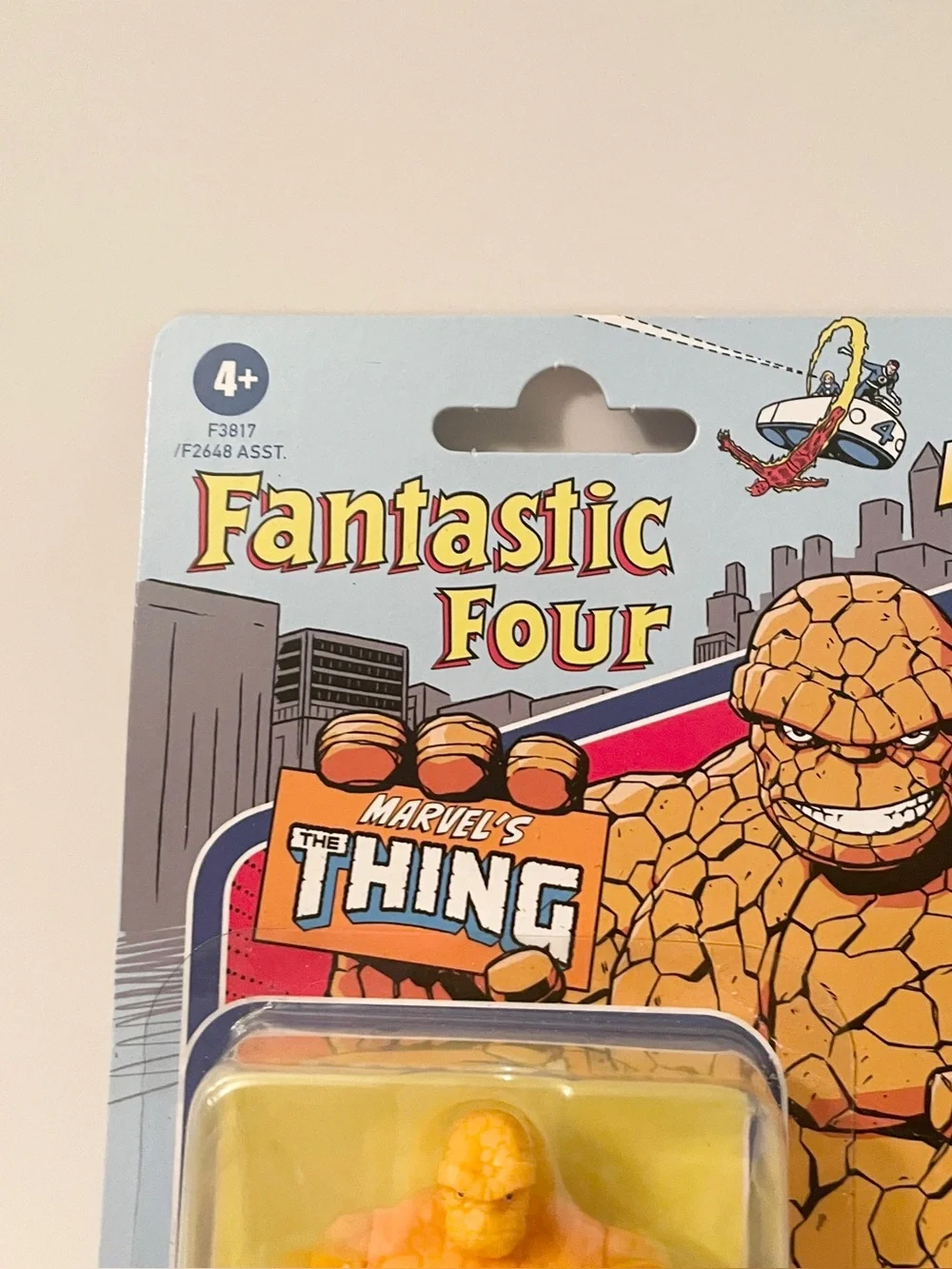 Marvel Legends Retro Fantastic Four The Thing 3.75" Action Figure Kenner - Picture 5 of 16